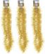 Merkloos / Sans marque Koopman International Kerst folieslinger - 3x - goud - 180 cm