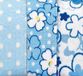 Glorex Textielbanden, zelfklevend, polyester, blauw, 9,5 x 6,8 x 5,4 cm
