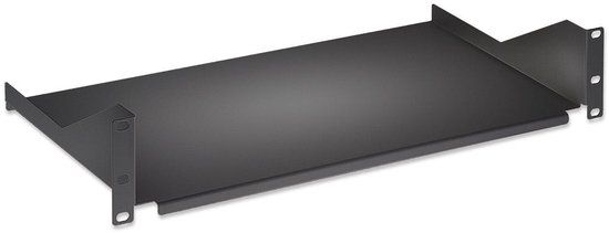 Intellinet 19'' Fixed Shelf 2U Zwart
