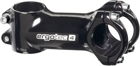 ERGOTEC Stuurpen Voorbouw Vast Crab 2 28,6/90/25,4 Mm Zwart