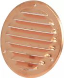 Europlast Metalen ventilatierooster rond 100 mm koper - MR100Cu