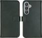 Selencia Echt Lederen Bookcase Hoesje voor Samsung Galaxy S24 - Groen