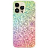 Apple iPhone 15 Pro Max mandala pastel bedrukt siliconen hoesje