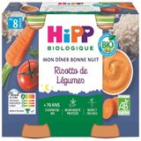 HiPP Biologique Risotto Groentecontainer 2 x 190 g vanaf 8 maanden