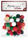 Interdruk - Craft Pom Pom - 35 Gekleurde 18 mm Pompons voor DYI Crafting - Winter Set