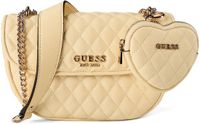 GUESS Atabey Convertible Xbody Flap Schoudertas Geel