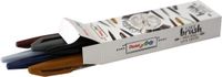 Pentel Brush sign pen 6 stuks - city crush