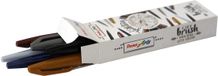 Pentel Brush sign pen 6 stuks - city crush