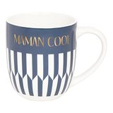 DRAEGER Paris Blauwe keramische mok Cool Mummy