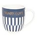 DRAEGER Paris Blauwe keramische mok Cool Mummy