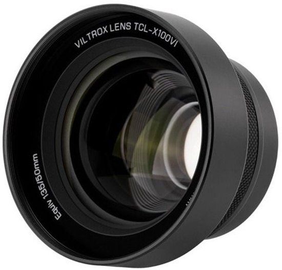 Viltrox TCL-X100VI Telephoto Conversion Lens for Fuji X100 Serie Black