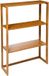 5Five - Etagère - Bamboo - 3 Laags Plank - 57 x 20 x 90 cm