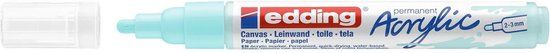 Edding Acrylic marker - Medium punt - pastelblauw