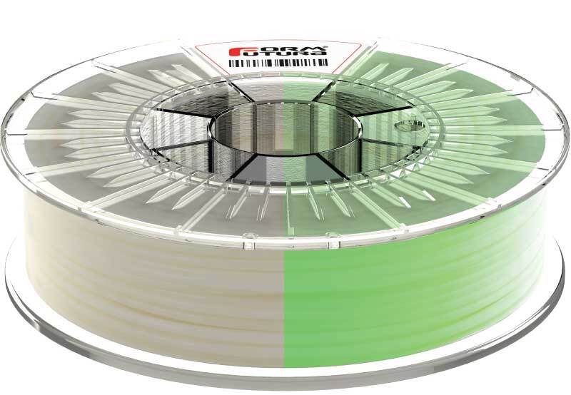 Formfutura EasyFil ABS - Glow in the Dark Green (1.75mm, 750 gram)