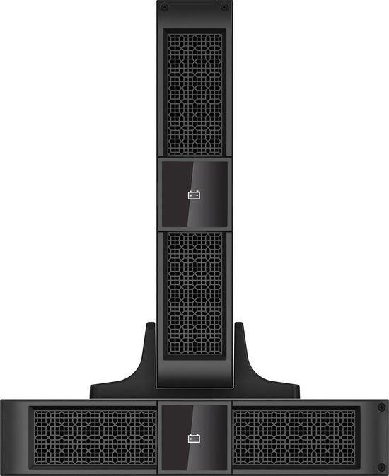 PowerWalker BP P36R-6x9Ah - Batterijhouder (rack-monteerbaar / extern) - 6 x batterij - Loodzuur - 9 Ah