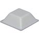 TOOLCRAFT PD2205W Pied d'appareil auto-adhésif, carré blanc