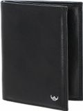 Golden Head Leren portemonnee Colorado RFID Protect Kombischeintasche 1348 Schwarz noir