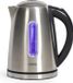 LIVOO Waterkoker, 1,7 liter, 2200W, roestvrij staal, 360° voet, afneembaar anti-kalk filter