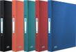 Elba 400101963, A4, Ronde ring, Kunststof, Zwart, Blauw, Groen, Oranje, Rood, 150 vel, 1,5 cm