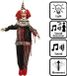 Boland - Decoratie Clown Mad giggles - Horror - Licht, Geluid & Beweging - Geluidsensor - Spookhuis - Trick or Treat