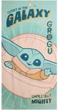CERDÁ LIFE'S LITTLE MOMENTS Star Wars Mandalorian Strandlaken Grogu – Strandhanddoek – 90x180 cm – Sneldrogend Polyester