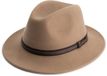 MGO Leisure Wear Fleet Heren Deukhoed Wol Camel S/M