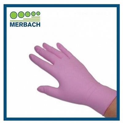 Merbach Soft-nitril Pv Roze M Fulltxt Handschoenen