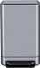 DESQ Pedaal Prullenbak - 40L - RVS - Binnenemmer - Geurfilter - Softclose - Zilver Metallic