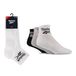 Reebok Cheville Cheset, uniseks, comfortabel katoen, ademend, geschikt voor sport, yoga, fitness, 3 paar