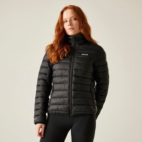 Regatta Dames Marizion Jas Zwart Polyester 36
