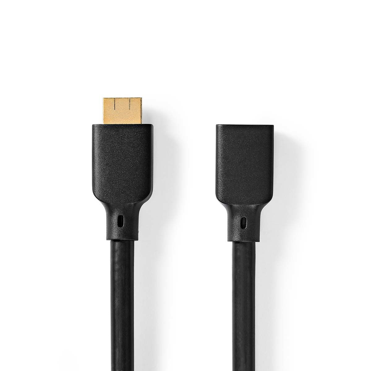 Nedis CVGP35090BK20 HDMI kabel 2 m HDMI Type A (Standaard) Zwart