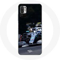Xiaomi Redmi Note 10T 5G Case Formule 1 Valtteri Bottas F1 Racing Driver Zwart