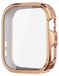 Huawei Housse de protection en TPU avec couverture complète, plaqué or, pour la Huawei Watch Fit 4 Pro, couleur : or rose
