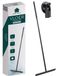AKSA Home® Douchewisser - Douchewisser - Trekker Douche - Inox Vloerwisser - met Steel - Zwart