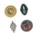 Grupo Erik Set Of 4 Enamel Pins - House Of The Dragon Merch