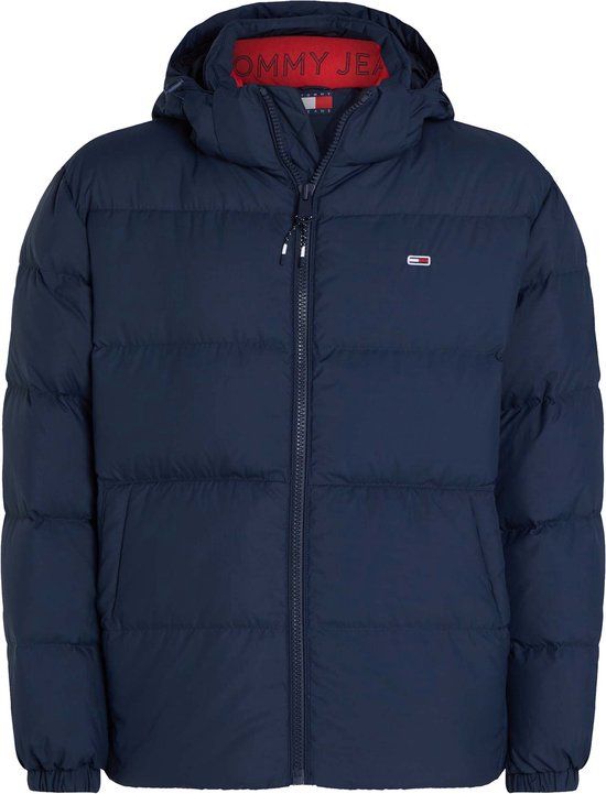 Tommy Jeans Essential Dons Jas Heren - Donkerblauw - Maat XXL