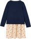 Vertbaudet Set - 2 delig - jurk - cardigan - bloemen - katoen