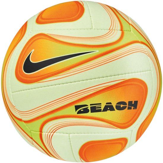 Nike Beach Beachvolleybal oranje - lichtgroen - zwart
