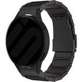 Strap-it Samsung Bracelet titane de luxe 'One Push' Samsung Galaxy Watch 7 - 44mm (noir)