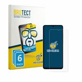 BROTECT - Screenprotector voor Honor Play 70C - Folie Beschermfolie transparant 6 Stuks