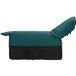 Couverture pour cheval vert foncé et noir 125 cm Polyester