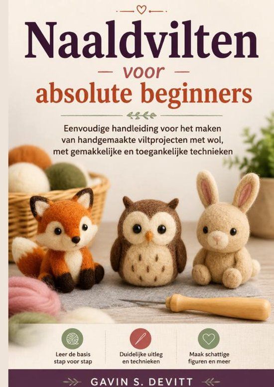 Naaldvilten Bookmundo Naaldvilten voor absolute beginners