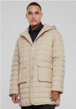 Urban Classics Polar Fleece Lined Parka Jas Heren S Beige