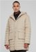 Urban Classics Polar Fleece Lined Parka Jas Heren S Beige