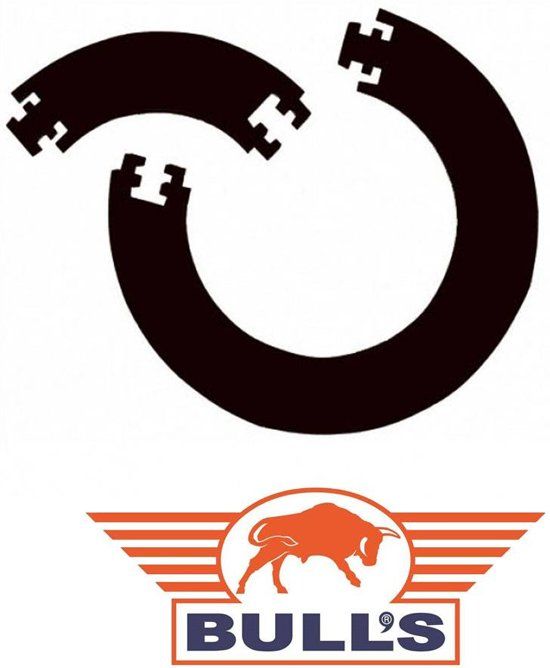 Bulls Guard 4 Pcs. foam Surround Black