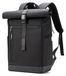 Sac à dos Roll-Top pour ordinateur portable 17 pouces, résistant aux éclaboussures et élégant