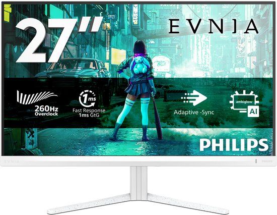 Philips 27M2N3201PL/00 computer monitor 68,6 cm (27") 1920 x 1080 Pixels Full HD LCD Wit