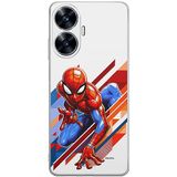 ERT GROUP Mobiele telefoonhoes voor Realme C55 Original en officieel gelicentieerd Marvel Spider Man 023-patroon perfect aangepast aan de vorm van de mobiele telefoon, TPU-hoes