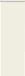 Store occultant 50x150 cm largeur de tissu 45,7 cm polyester