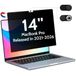 Peslv Privacyscherm compatibel met MacBook Pro 14 inch